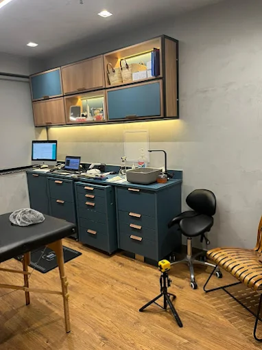 Recepção da clínica Odonto Postural em São Paulo